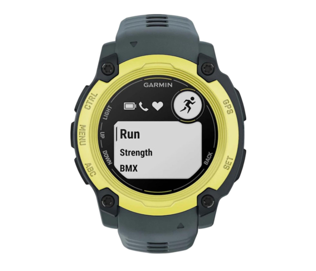 GARMIN Instinct E 40mm Żółtoniebieski (010-02932-01) - 1310376 - zdjęcie 2